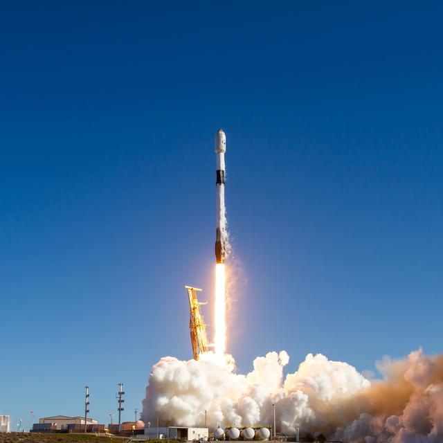 Le premier satellite-espion sud-coréen a été émis en orbite. [Keystone - SpaceX via South Korea Defense Ministry]