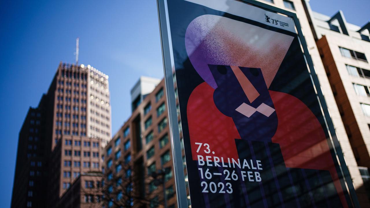 La 73e édition de la Berlinale se tient du 16 au 26 février 2023. [EPA/Keystone - Clement Bilan]