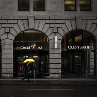 Credit Suisse tente de convaincre les gros clients de garder leurs avoirs. [Keystone - Michael Buholzer]
