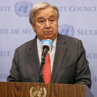 Le chef de l'ONU António Guterres. [Keystone]
