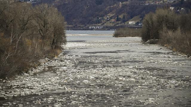 Le Tessin souffre de sécheresse hivernale. [Keystone - Alessandro Crinari]