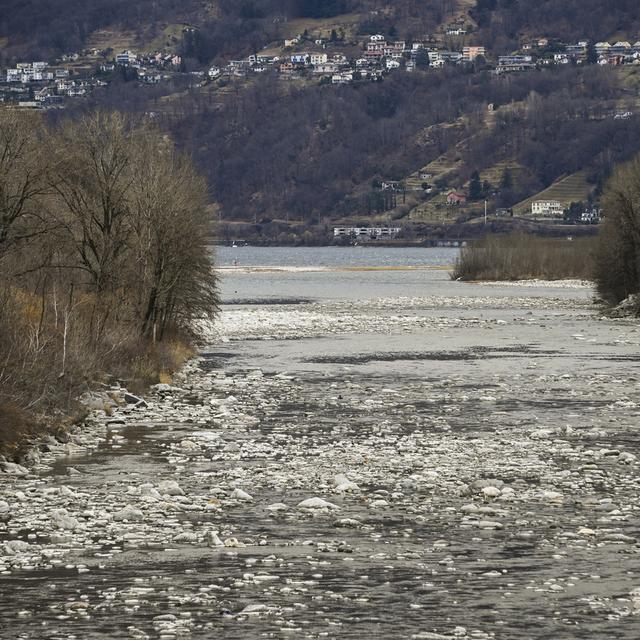 Le Tessin souffre de sécheresse hivernale. [Keystone - Alessandro Crinari]