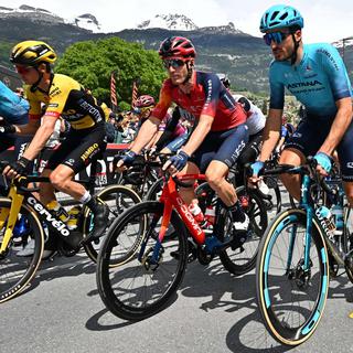 Giro: 14ème étape du Tour d'Italie entre Sierre et Cassano Magnago. [EPA/ Keystone - Luca Zennaro]