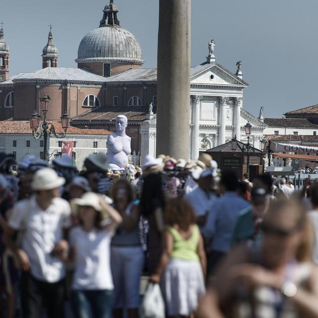 A Venise, il y a plus de lits de tourisme que d'habitants. [Keystone - Christian Beutler]