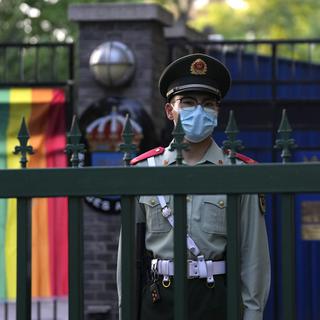Pékin ferme son centre LGBTQI après 15 ans d'activité [Keystone - Ng Han Guan]
