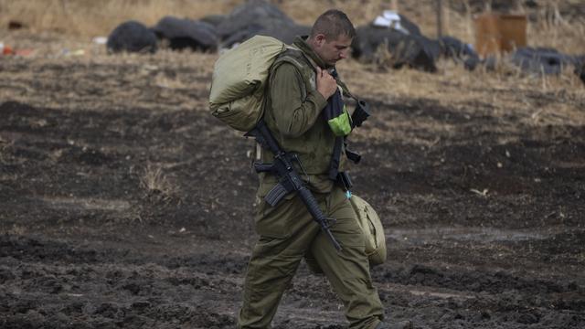 Un soldat israélien. [Keystone - AP Photo/Petros Giannakouris]