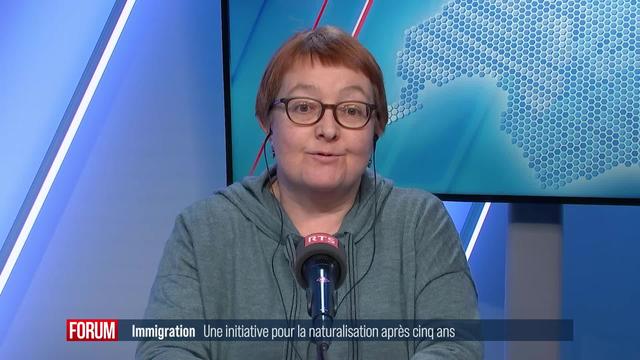 Immigration: une initiative pour la naturalisation après cinq ans