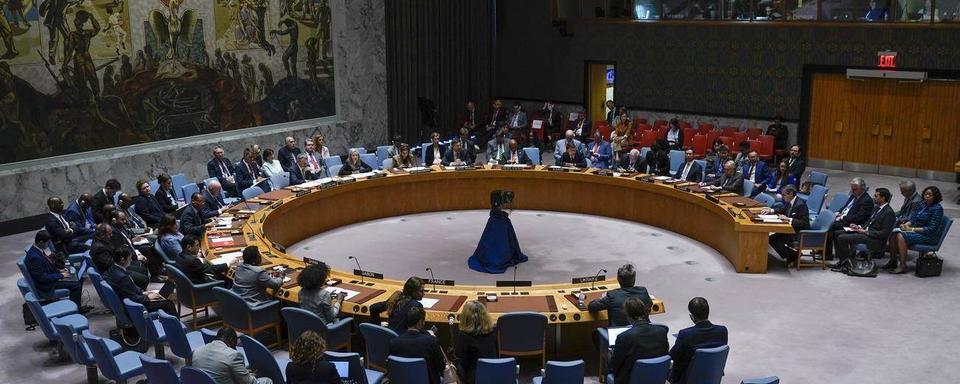 Le Conseil de sécurité de l'ONU rejette une résolution condamnant la guerre entre le Hamas et Israël [Keystone]