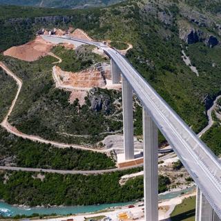 La Chine a construit l'autoroute la plus chère du monde au Monténégro, qui devrait coûter environ 1 milliard d'euros. [AFP - DR]