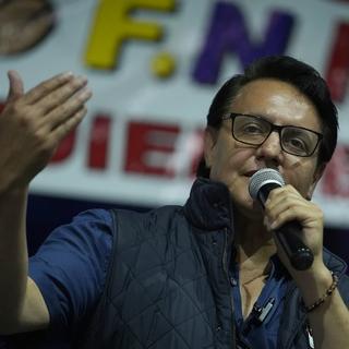 Candidat aux élections présidentielles équatoriennes, Fernando Viallvicencio a été assassiné en marge d'une campagne politique. [Keystone/AP - API]