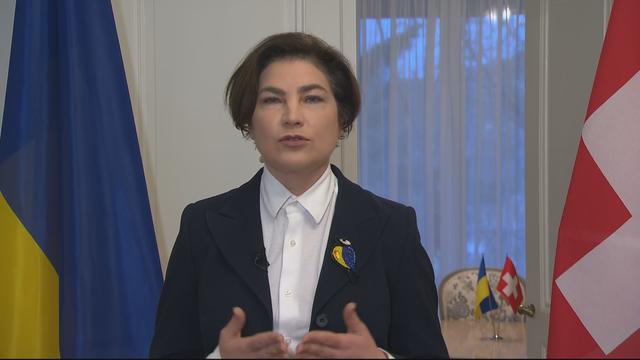 Iryna Venediktova, ambassadrice d'Ukraine en Suisse.