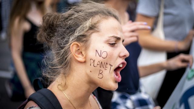 France, Toulouse, le 23 septembre 2022: Près de 1'000 jeunes ont participé à la marche pour le climat organisée par l'association Youth for Climate. [AFP - François Laurent / Hans Lucas]