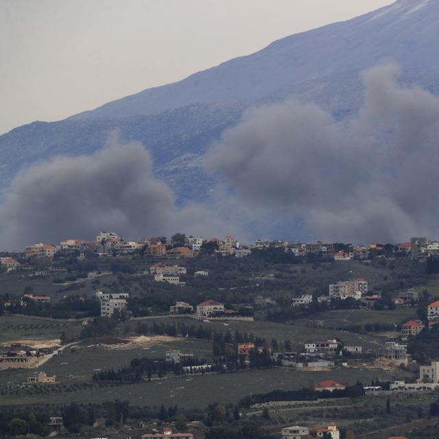 Le Liban craint une escalade massive des violences entre Israël et le Hezbollah dans le sud du pays. [AP/Keystone - Mohammed Zaatari]