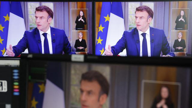 Emmanuel Macron a souhaité mercredi que la réforme des retraites entre en vigueur en France d'ici la fin de l'année. [afp - Ludovic Marin]