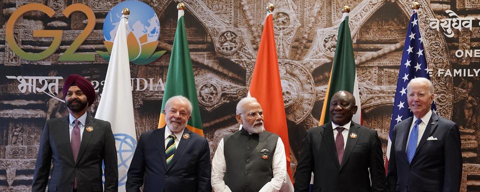 Sommet du G20 à New Dehli. [AP Photo/Keystone - Evan Vucci]