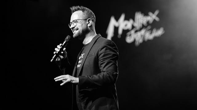 Mathieu Jaton, directeur du Montreux Jazz Festival, ici en 2022. [FFJM2022 - Marc Ducrest]