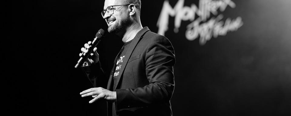 Mathieu Jaton, directeur du Montreux Jazz Festival, ici en 2022. [FFJM2022 - Marc Ducrest]