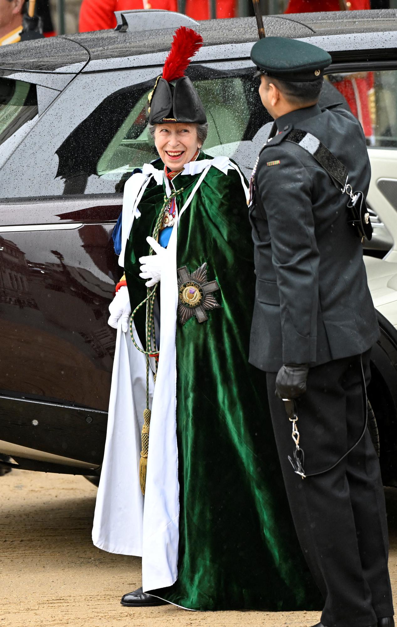 La princesse Anne, soeur du roi Charles III. [AFP - TOBY MELVILLE]