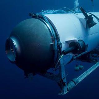 Le sous-marin d'OceansGate pour l'exploration du Titanic et habritant cinq personnes a disparu. [AP/Keystone - OceanGate Expeditions]