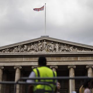 Malgré ses déclarations en faveur d'une transition écologique, le British Museum signe un nouveau contrat pour 10 ans avec le géant des hydrocarbures BP. [Keystone]