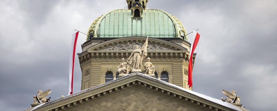 Vue du Palais fédéral [Keystone - Peter Klaunzer]