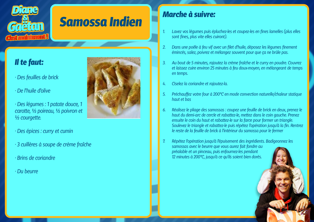 Le samossa indien [RTS]