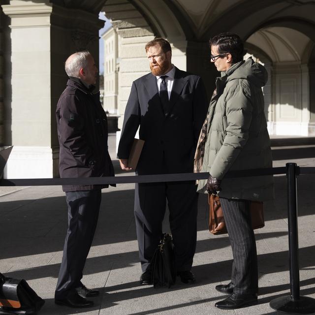 La demande d'interruption de peine d'Erwin Sperisen est acceptée. [Keystone - Peter Klaunzer]