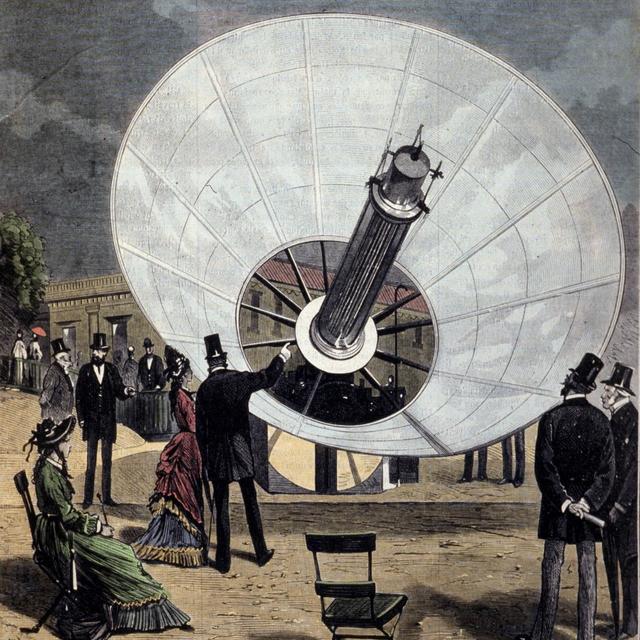Four solaire de Augustin Mouchot et Pifre, 1882. [ADP - ©Costa / Leemage]