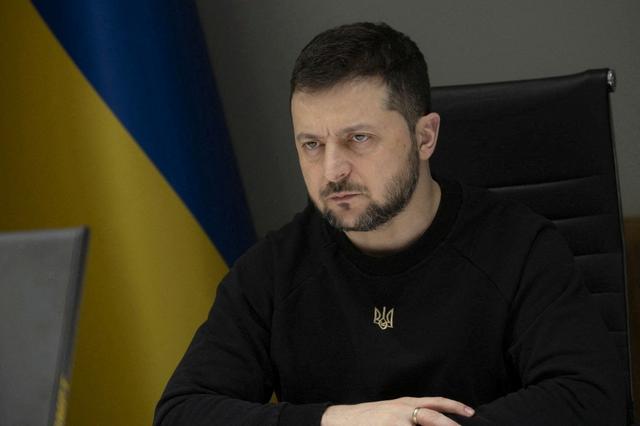 Le président ukrainien Volodymyr Zelensky. [Reuters - Ukrainian Presidential Press Service]