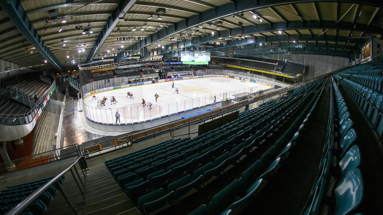 La patinoire des Vernets à Genève. [Keystone - Salvatore Di Nolfi]