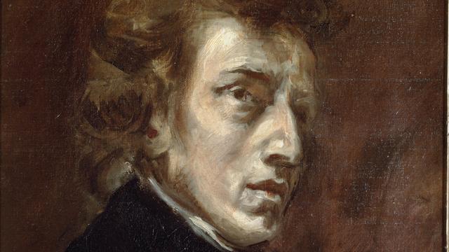 Portrait de Frederic Chopin (1810 - 1849), compositeur polonais. Peinture de Eugene Delacroix. [AFP - ©Luisa Ricciarini/Leemage]