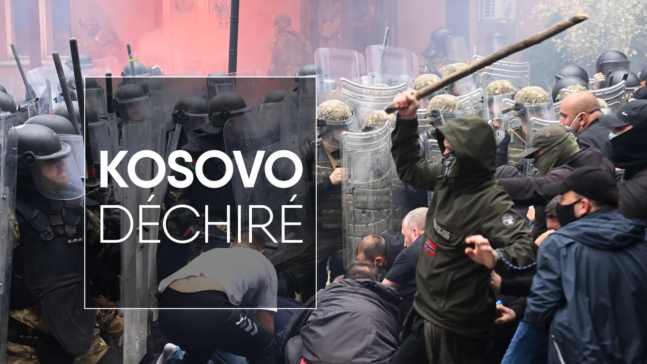 Géopolitis: Kosovo déchiré [Keystone - EPA/GEORGI LICOVSKI]