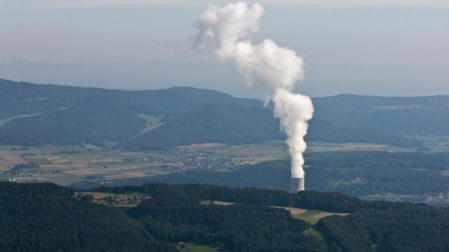 La centrale nucléaire de Gösgen date de 1973. [Keystone - Alessandro Della Bella]