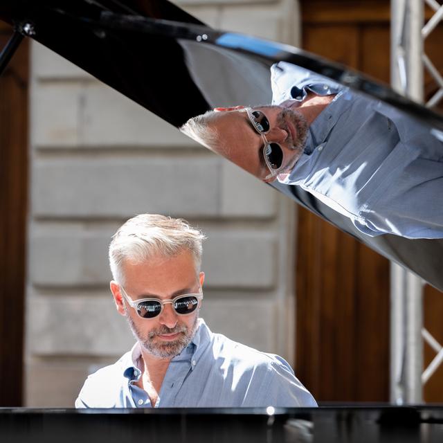 Le pianiste Léo Tardin. [©Nicolas Dupraz]
