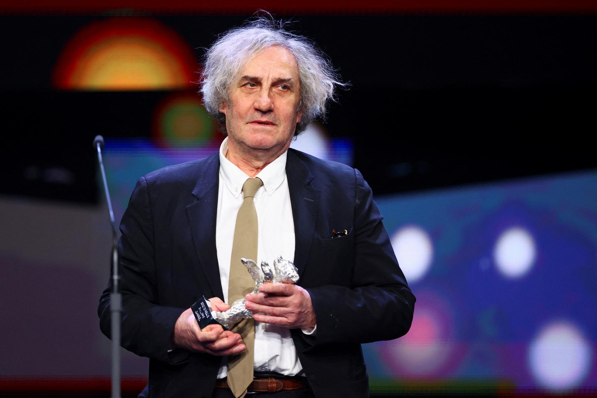 Philippe Garrel, 74 ans, a reçu l'Ours d'Argent du meilleur réalisateur pour "Le Grand Chariot". [reuters - Fabrizio Bensch]