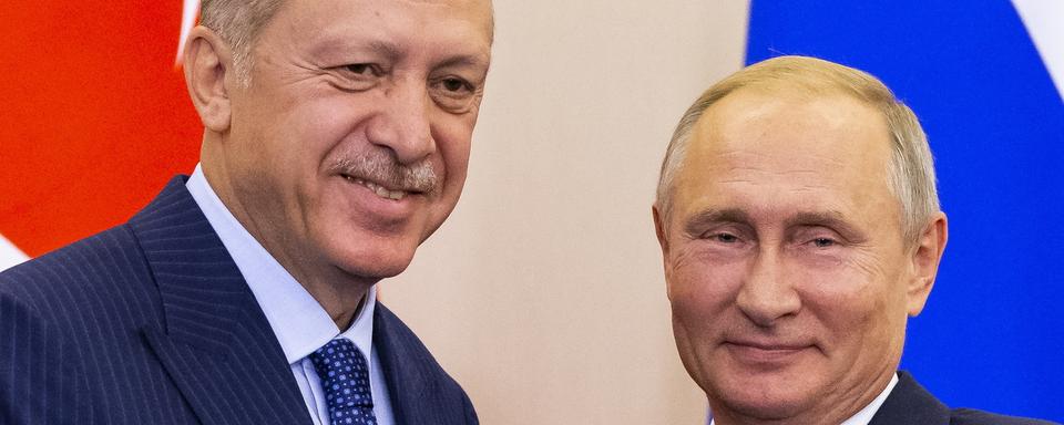 Une précédente rencontre Turquie-Russie avait eu lieu à Sotchi en 2018 pour régler la crise de la région syrienne d'Idlib, alors contrôlée par des rebelles (image d'illustration). [Keystone/EPA - Alexander Zemlianichenko]