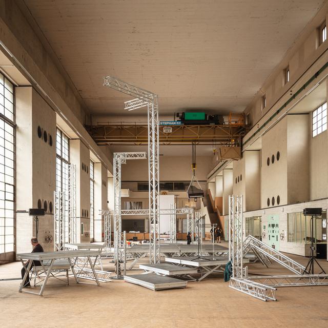Latifa Echakhch - Der Allplatz(2023) - La Centrale. [Biennale Son - ©Olivier Lovey]