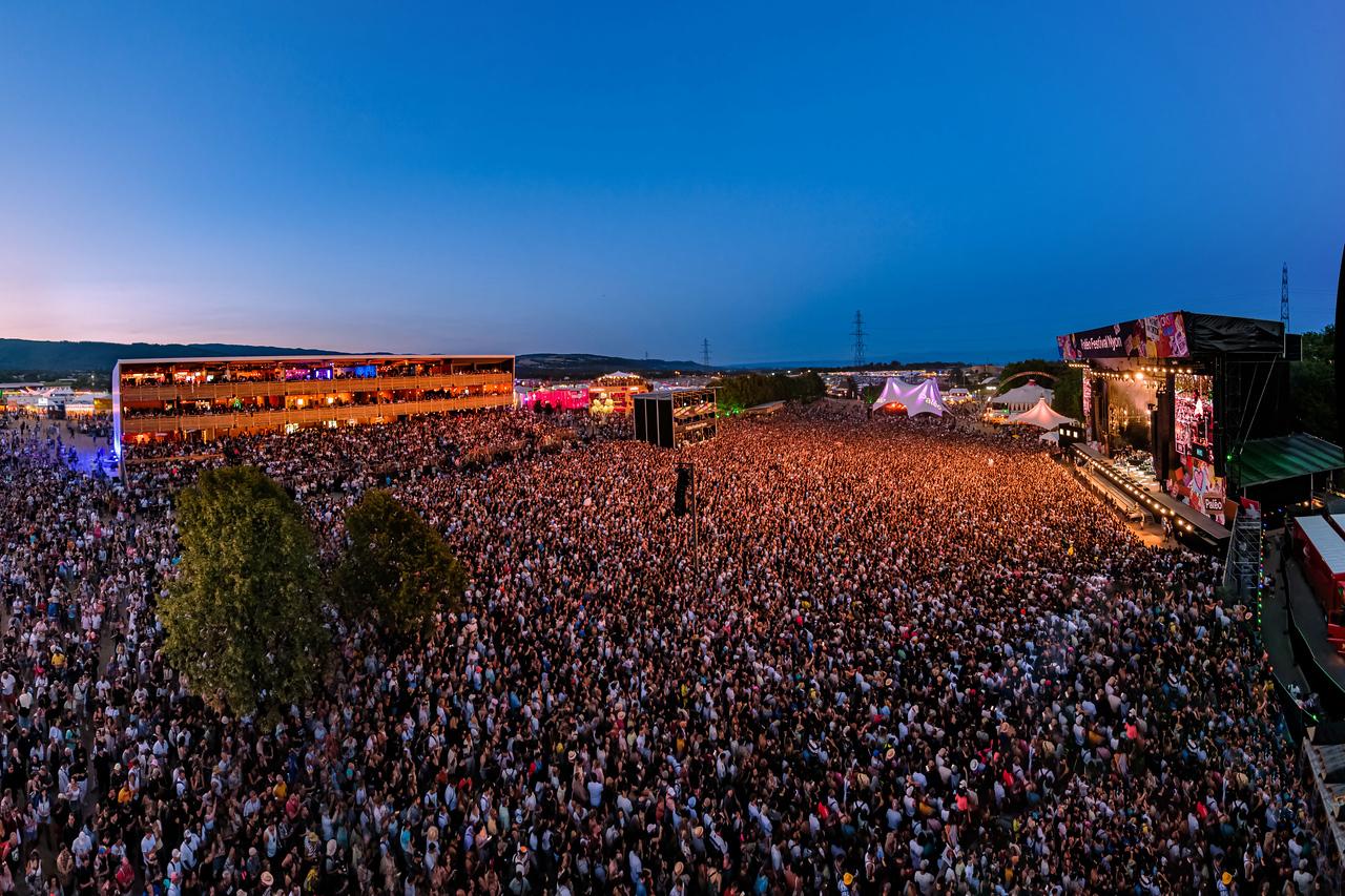 La 46e édition du Paléo a vu 250'000 festivaliers et festivalières fouler la plaine de l'Asse du 18 au 23 juillet 2023. [Paléo Festival - Ludwig Wallendorff]