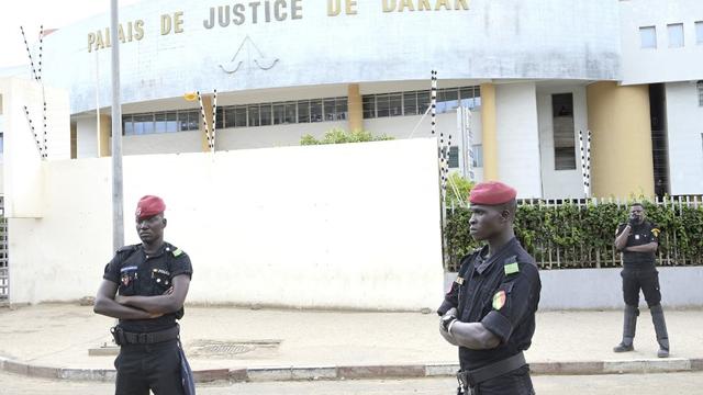 Le palais de Justice de Dakar. [afp - Seyllou]