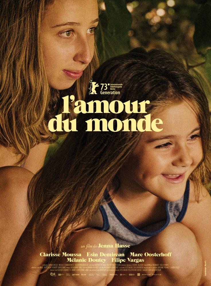 L'affiche du film "L'amour du monde" de Jenna Hasse. [Langfilm - RTS]