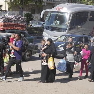 L'armée israélienne a accordé plus de temps à la population de la ville de Gaza pour évacuer. [Keystone]