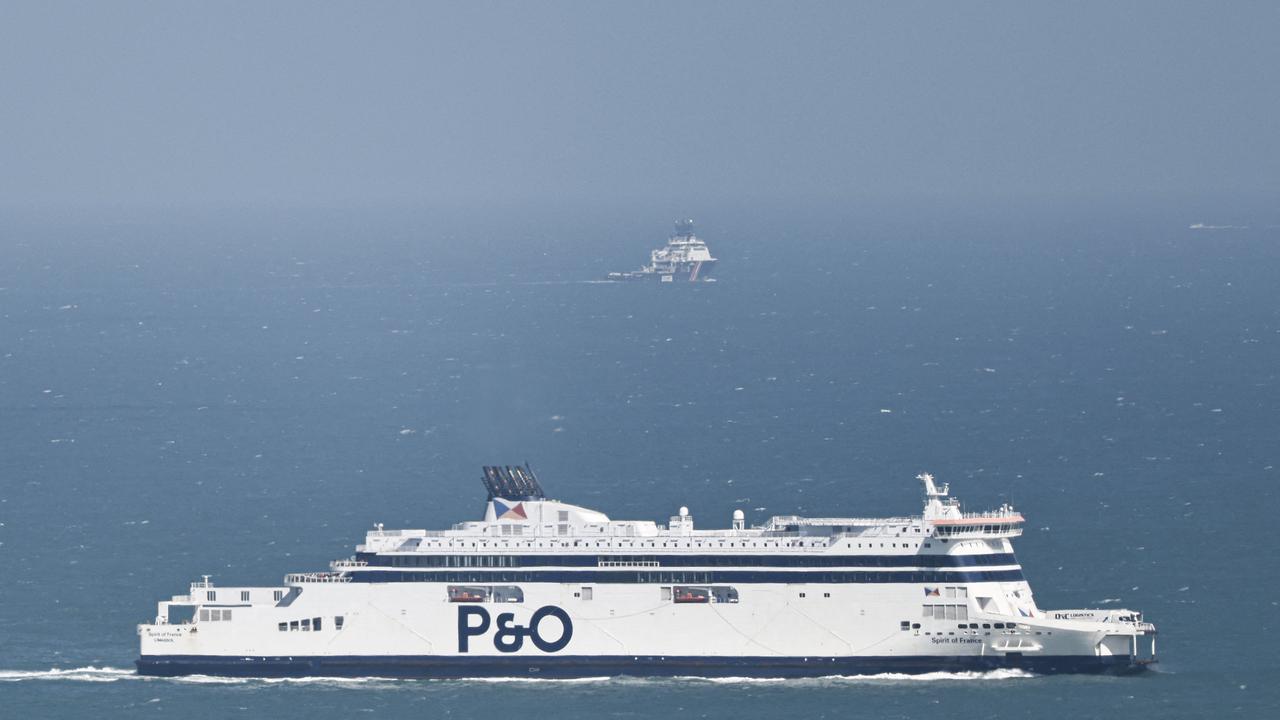 Un ferry spécialisé dans le sauvetage de bateaux dans la Manche (image d'illustration). [AFP - Sameer Al-Doumy]