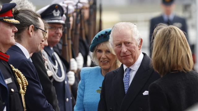 Charles III est arrivé en Allemagne pour sa première visite d'Etat en tant que roi. [AFP - ODD ANDERSEN]