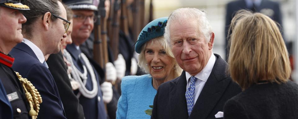 Charles III est arrivé en Allemagne pour sa première visite d'Etat en tant que roi. [AFP - ODD ANDERSEN]