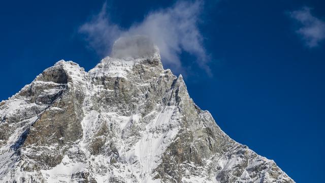 La météo continue de jouer des tours à Zermatt-Cervinia. [Jean-Christophe Bott]