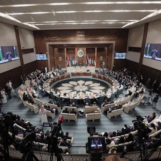 La Ligue arabe s'est réunie au Caire pour discuter de la Syrie et du Soudan. [Keystone - Khaled Elfiqi]