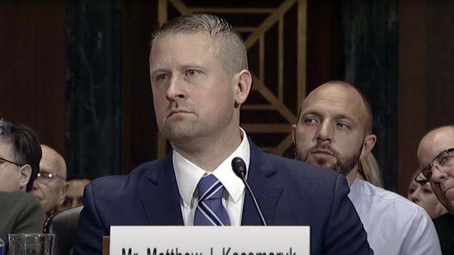 Le juge fédéral Matthew Kacsmaryk. [Senate Judiciary Committee]