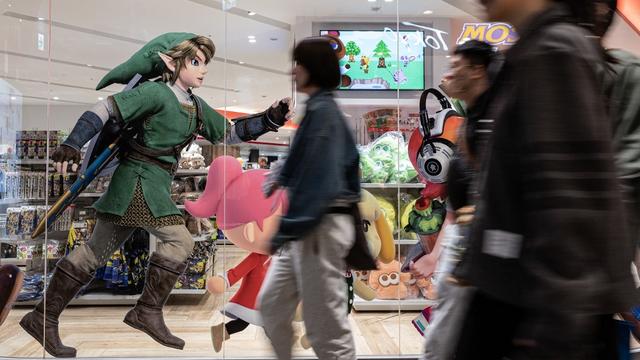 Jeu Zelda sur Nintendo. [AFP - Richard A. Brooks]