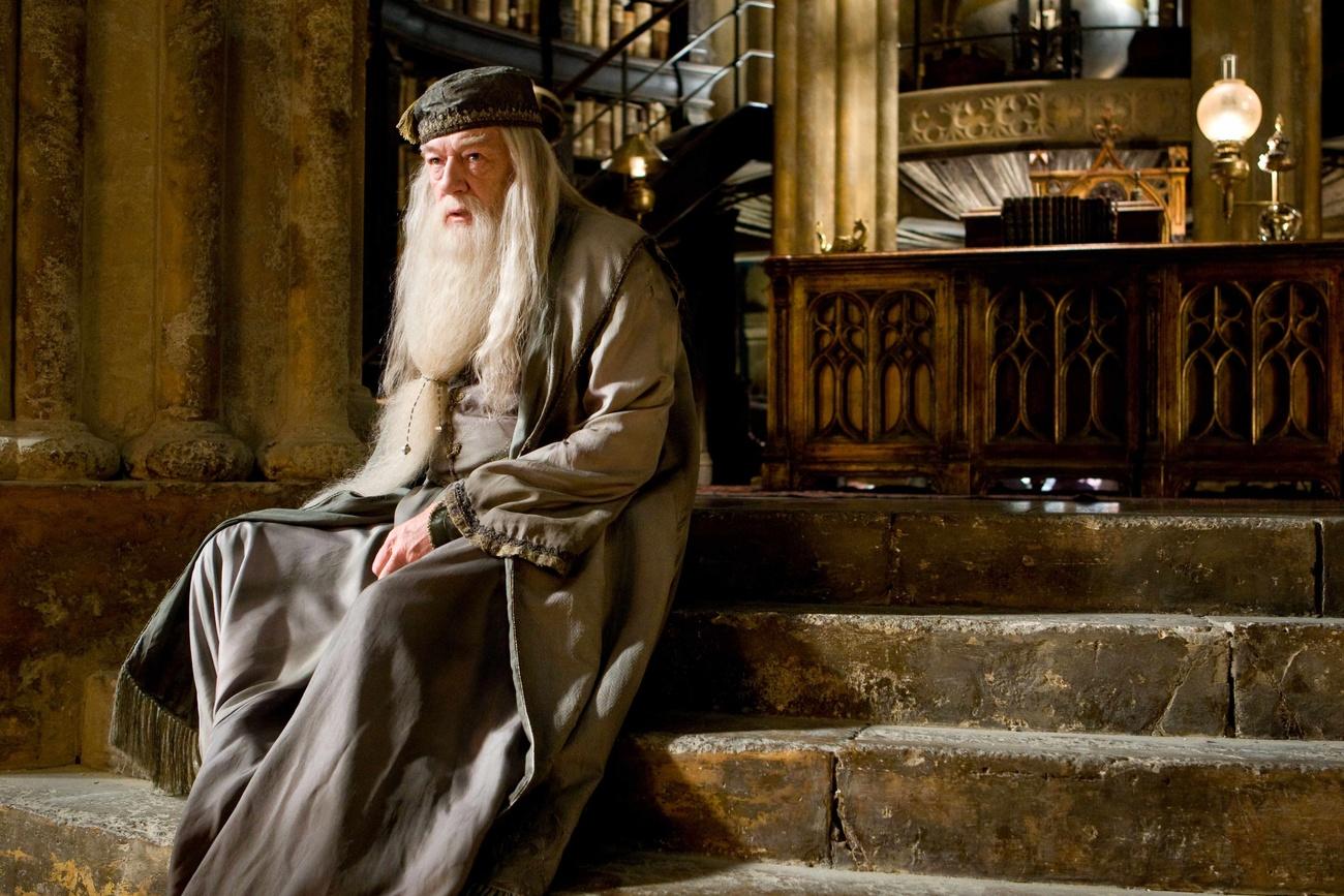 Michael Gambon a incarné au cinéma le personnage de Dumbledore dans "Harry Potter". [KEYSTONE - JAAP BUITENDJIK]