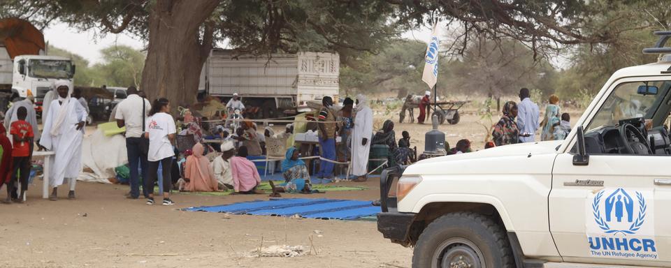 L'est du Tchad voit affluer des milliers de réfugiers venant du Darfour. [AFP - GUEIPEUR DENIS SASSOU]